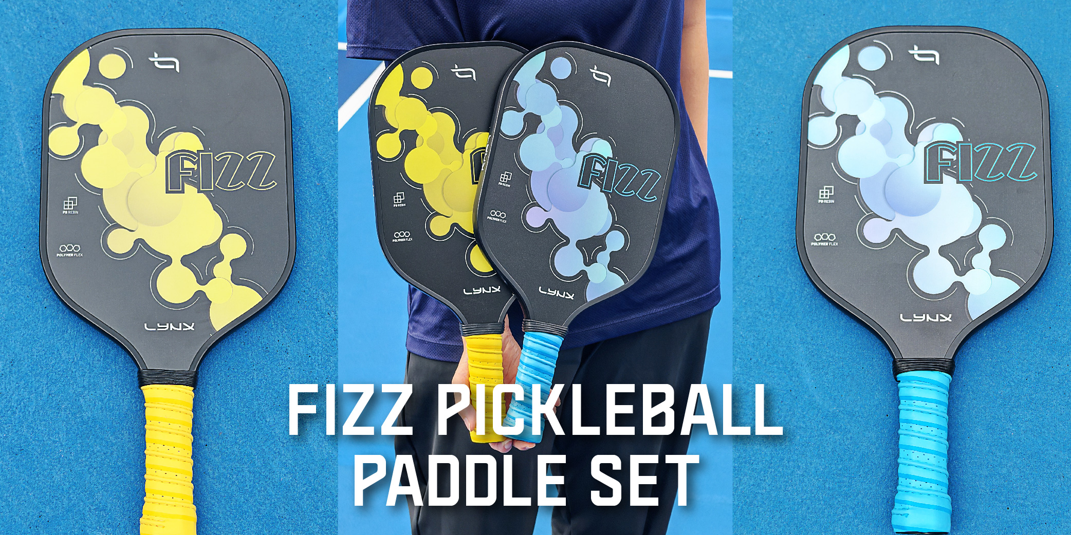Lynx Fizz Pickleball Set