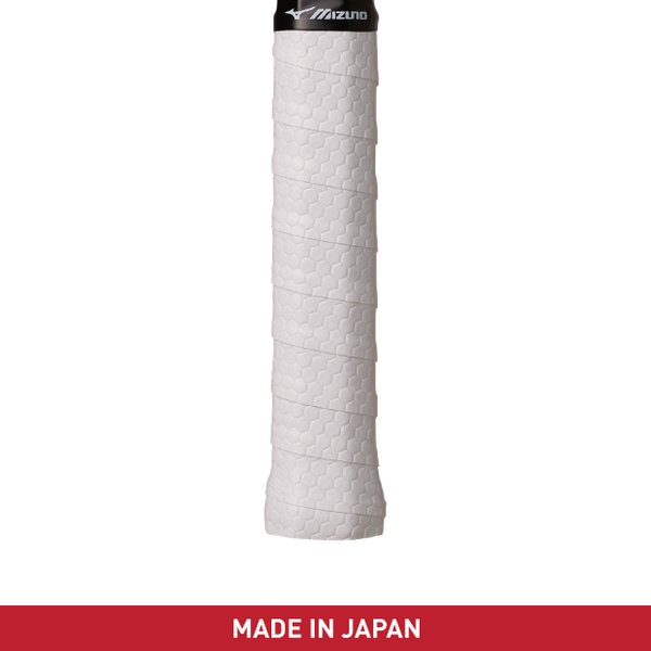 GACHI Embossed Type Over Grip (White) (1pc/pack Grip Tape)