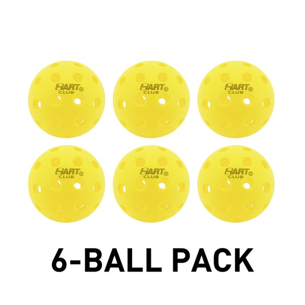 CLUB Outdoor Pickleball (6 Balls)