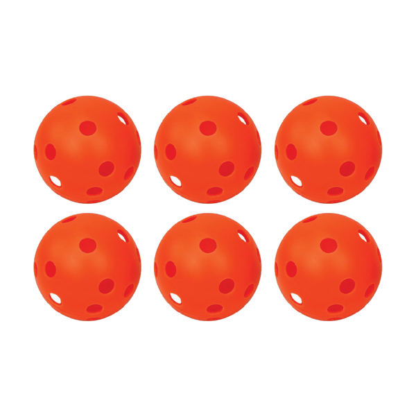 Hollow Practice Golf Balls (Orange)