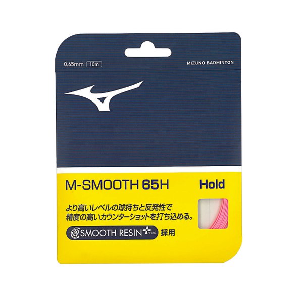 M-SMOOTH 65H Badminton String (Pink)