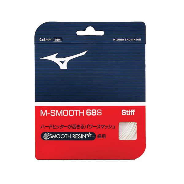 M-SMOOTH 68S Badminton String (White)