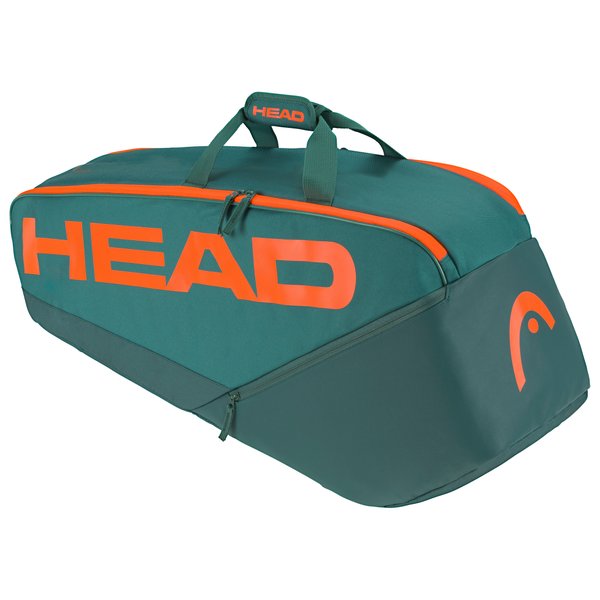 Pro Racquet Bag M (Dark Cyan/Fluorescent Orange)