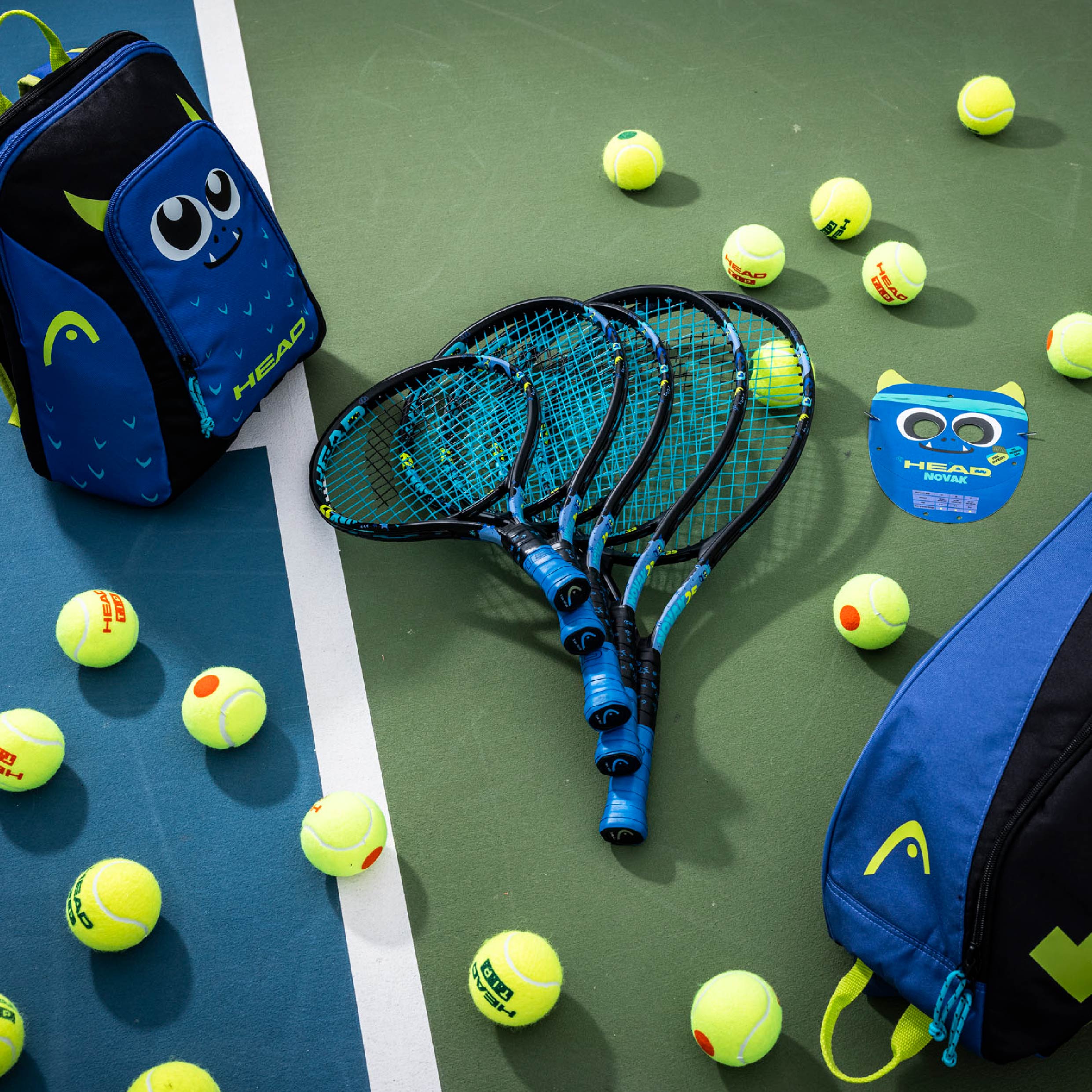 Vension Racket Log Novak 21 Junior Tennis Racket | Apex Active