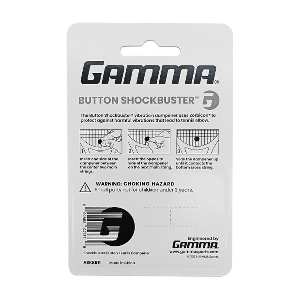 Shockbuster Button Dampener (Red/Black)