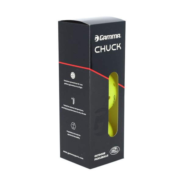 Chuck Outdoor Pickleball (3 Balls)