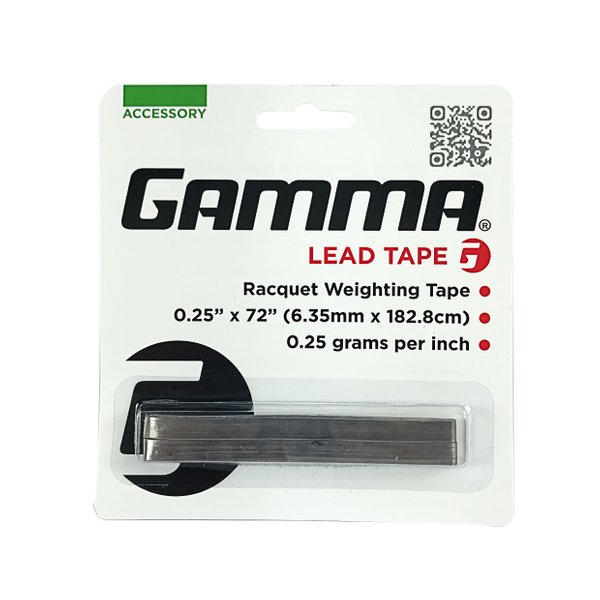 Racket Lead Tape (Quarter Inch) (Tennis / Pickleball / Padel / Squash)