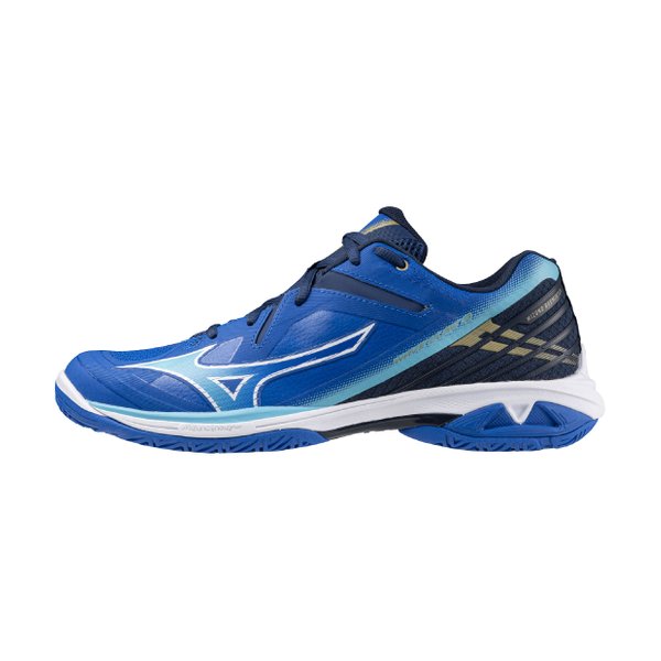 24AW Wave Claw 3 Badminton Shoe (Mugen Blue/White/Pageant Blue) [Unisex]