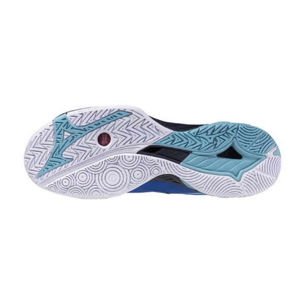 24AW Wave Fang 2 Badminton Shoe (Mugen Blue/White/River Blue) [Unisex]