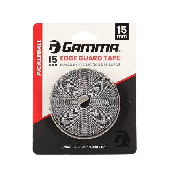 Pickleball Paddle Edge Guard Tape (15mm x 5m) (Black)