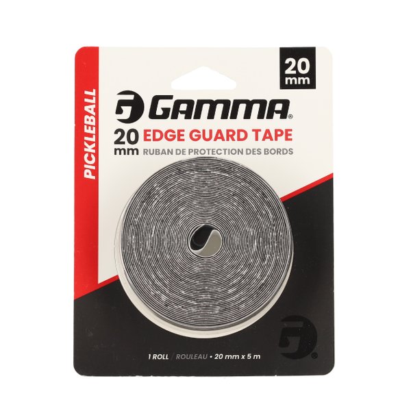 Pickleball Paddle Edge Guard Tape (20mm x 5m) (Black)