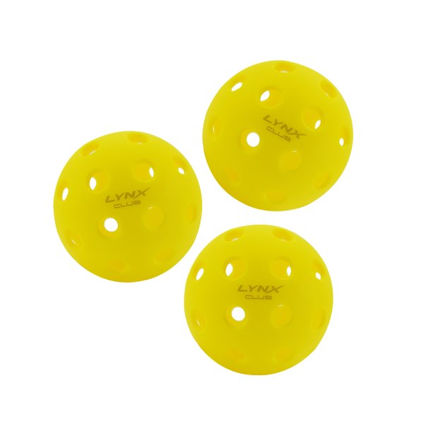 Lynx Club Outdoor Pickleball (6 Balls)