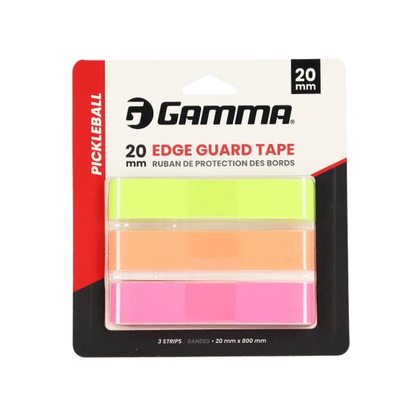 Pickleball Paddle Edge Guard Tape (20mm x 3pc) (Neon)