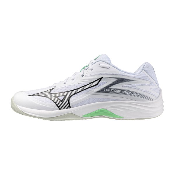 25AW Thunder Blade Z Volleyball Shoe (White/Black/Frozen Emerald) [Unisex]