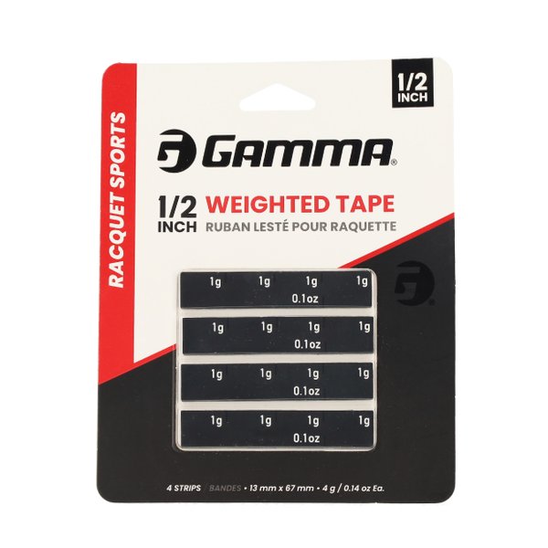 Weighted Tape for Racket Sports (Tennis / Pickleball / Padel / Squash) (Pack of 4)
