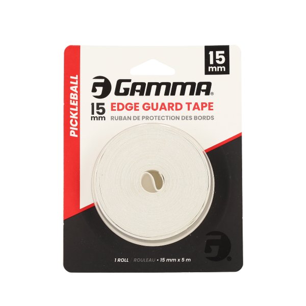 Pickleball Paddle Edge Guard Tape (15mm x 5m) (White)