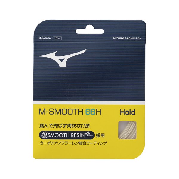M-SMOOTH 66H Badminton String (White)