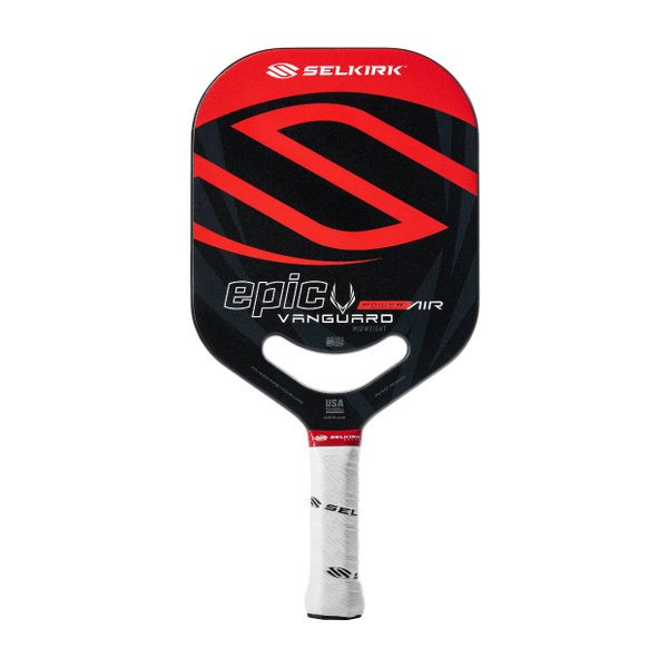 Vanguard Power Air Epic Pickleball Paddle (Selkirk Red)