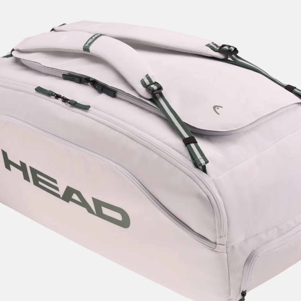 Wimbledon 2025 Pro X Duffle Bag L (White/Green)