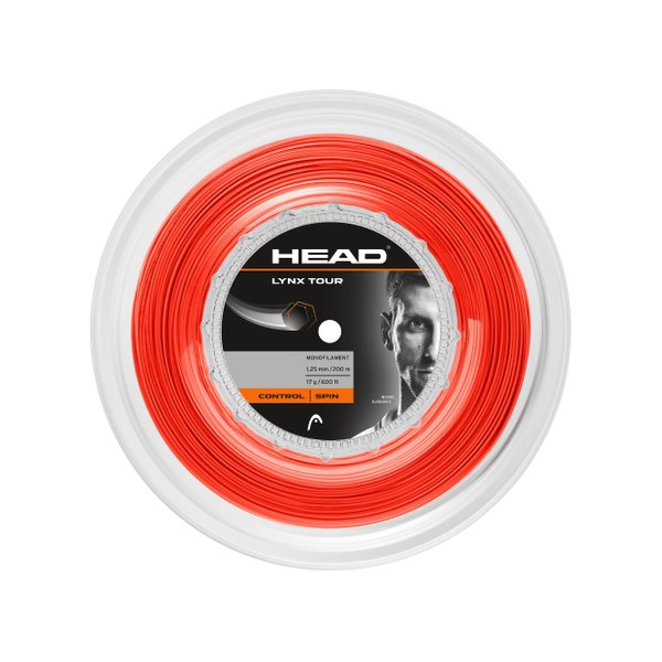 Lynx Tour Tennis String Reel (200m) (Orange)