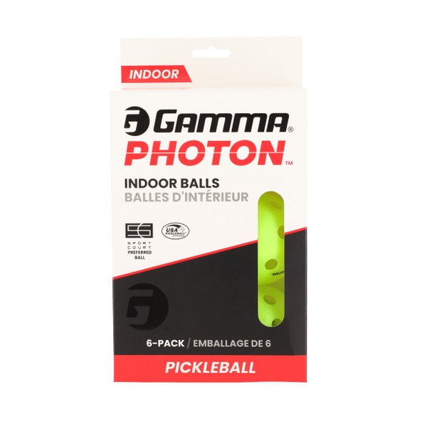 Photon Indoor Pickleball (6 Balls) (Green)