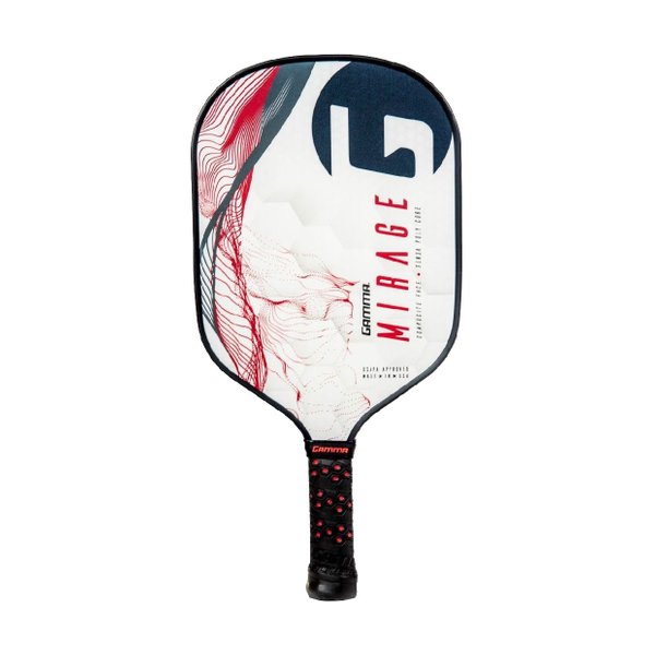 Mirage Pickleball Paddle (Black/Red)