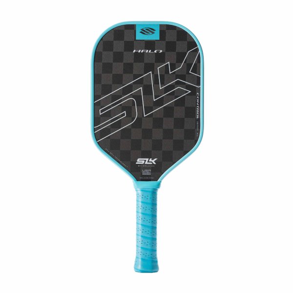 SLK Halo Control XL Pickleball Paddle (Blue)