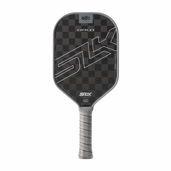 SLK Halo Control XL Pickleball Paddle (Storm Gray)
