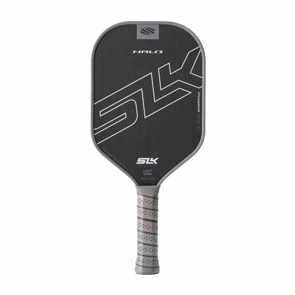 SLK Halo Power XL Pickleball Paddle (Storm Gray)