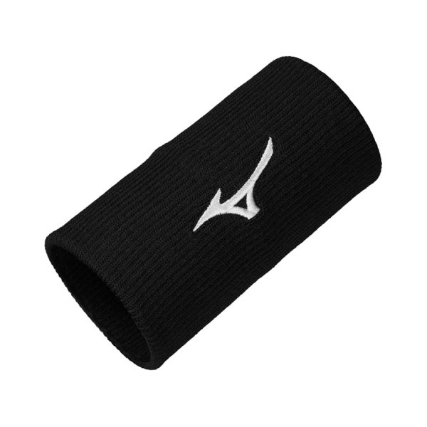 Long Wristbands (1 pair) (Black)