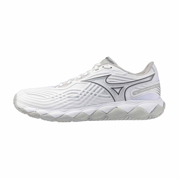 26SS Wave Enforce Tour 2 AC Tennis / Pickleball Shoe (White / Silver) [Women's]