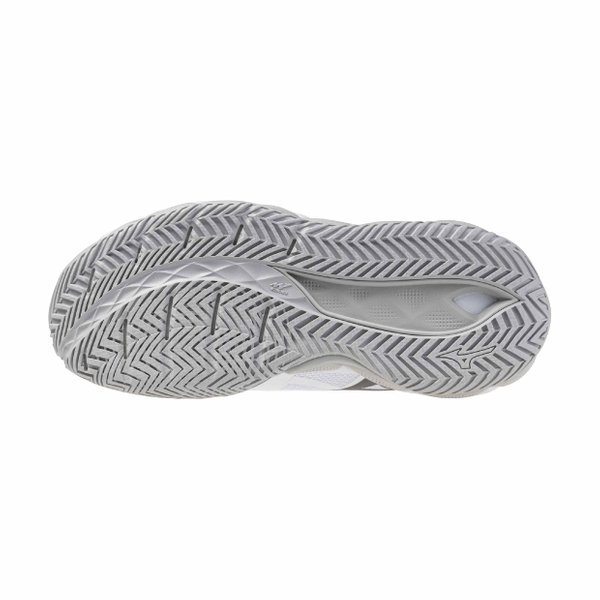 26SS Wave Enforce Tour 2 AC Tennis / Pickleball Shoe (White / Silver) [Women's]