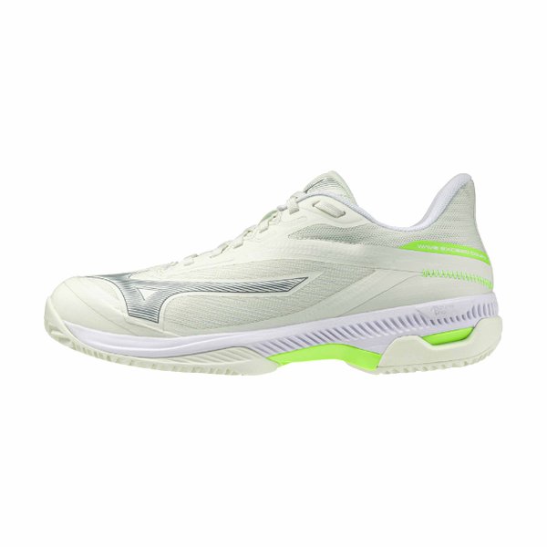 26SS Wave Exceed Court Padel Shoe (Phantom Green / White / Glowing Apple) [Women's]