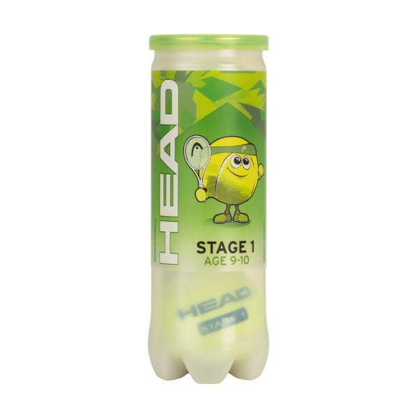 STAGE 1 Green Junior Tennis Ball (3 Balls) (1 Tube / 3 Tubes)