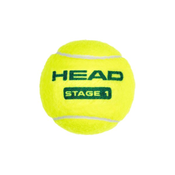 STAGE 1 Green Junior Tennis Ball (3 Balls) (1 Tube / 3 Tubes)