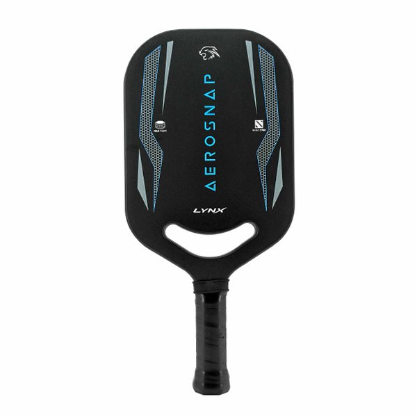 Aerosnap Pickleball Paddle (Black/Cyan)