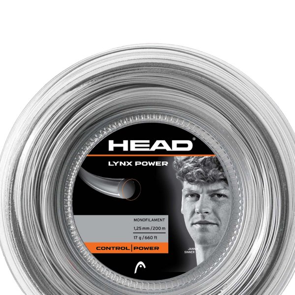 Lynx Power Tennis String Reel (200m) (Silver)