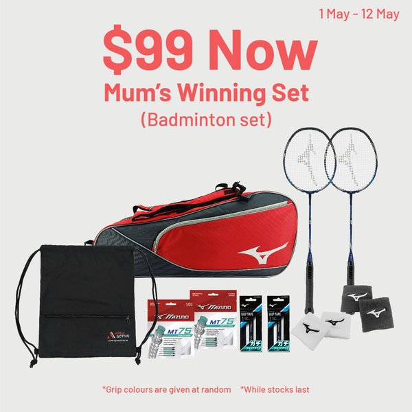 Mum's Winning Set Badminton Set