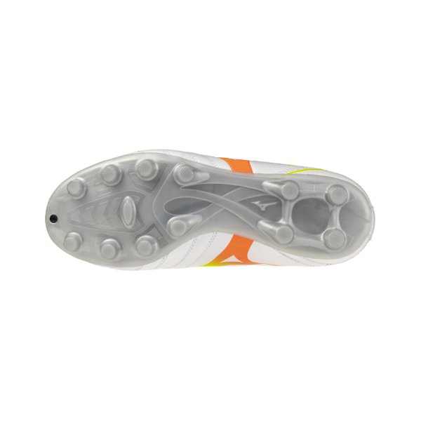 26AW Monarcida Neo III Select Jr Football / Soccer Boots (Shoes) (White / Evening Primrose / Lava Orange) [Unisex]