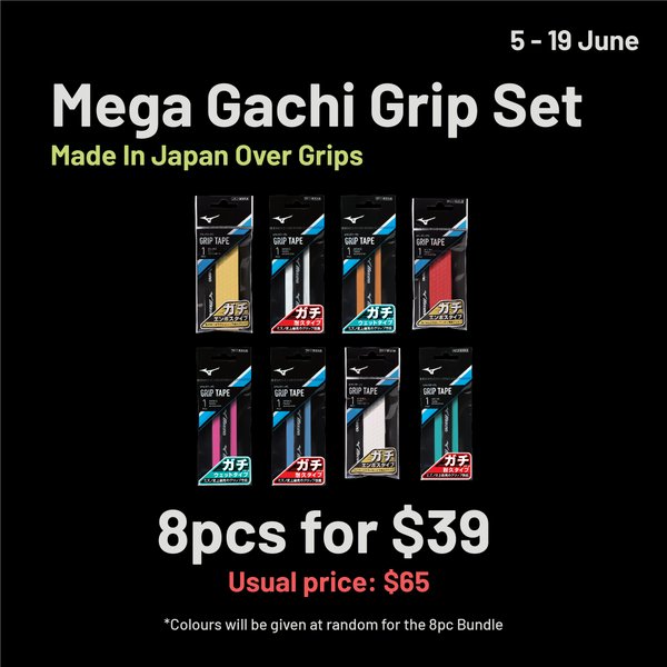 Mega Gachi Grip Set