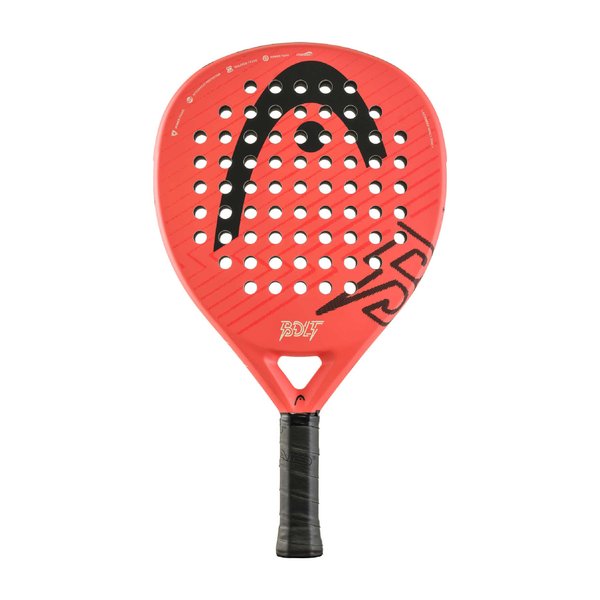 Bolt 2026 Padel Racket (Red/Black)