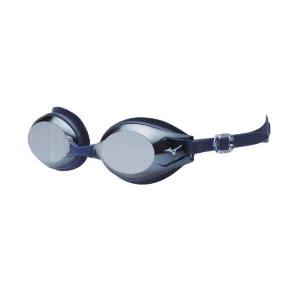 Fitness Goggles w/ Mirror Lens (Cushioned) (Blue x Silver Mirror TV: 14%)