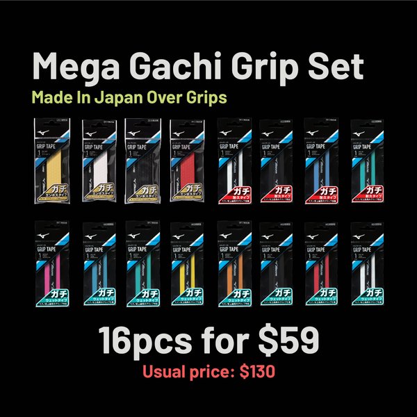 Mega Gachi Grip Set