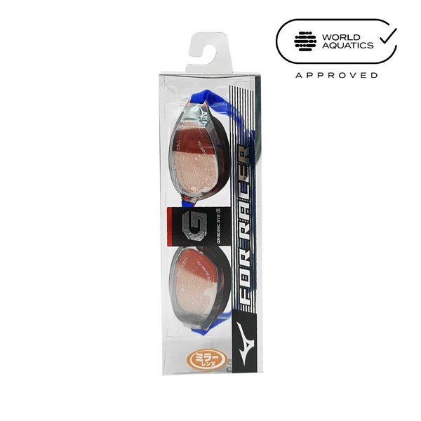 GX SONIC EYE G Racing Goggles w/ Mirror Lens (Cushioned) (Red x Dark Silver Mirror) [Limited Edition]
