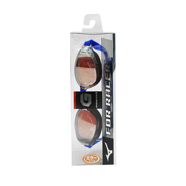 GX SONIC EYE G Racing Goggles w/ Mirror Lens (Cushioned) (Red x Dark Silver Mirror) [Limited Edition]