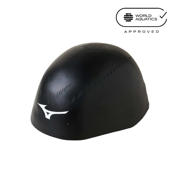 GX SONIC RC+ Racing Swim Cap (Small Size 49 - 56 cm) (Black)