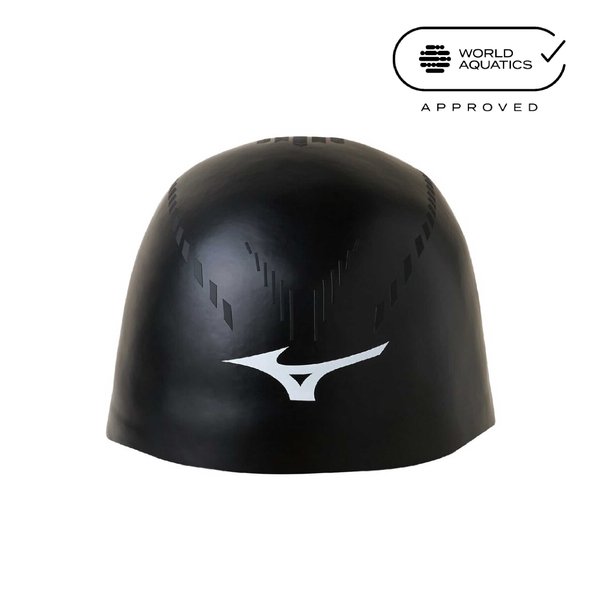 GX SONIC RC+ Racing Swim Cap (50 - 59 cm) (Black)