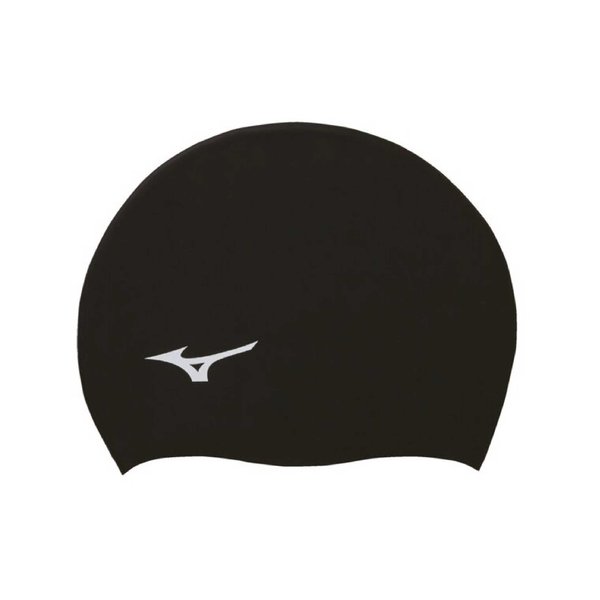 Silicone Swim Cap (50 - 59 cm) (Black)