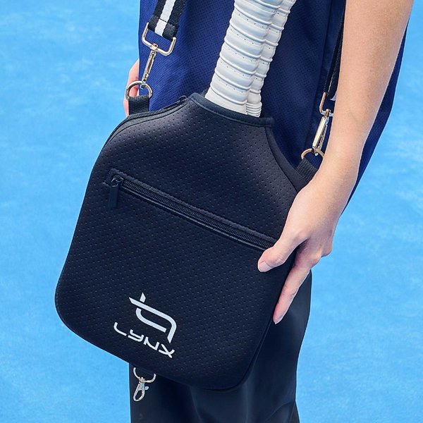 Lynx Pickleball Crossbody Bag (Black)