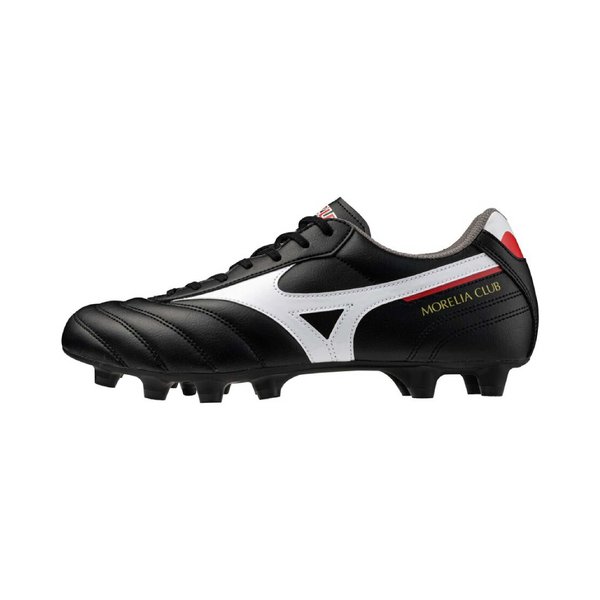 26AW Morelia II Club Football / Soccer Boots (Shoes) (Black / White / Chinese Red) [Unisex]